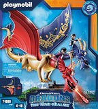 Playmobil DreamWorks Dragons 71080 kétfejű sárkány figura lövő funkcióval