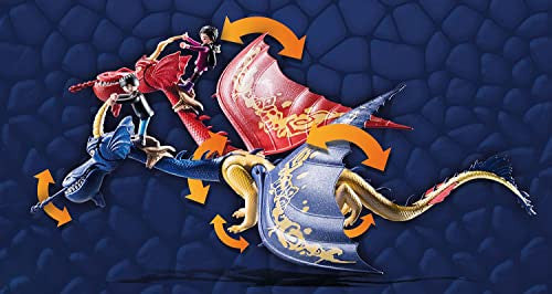 Playmobil DreamWorks Dragons 71080 kétfejű sárkány figura lövő funkcióval