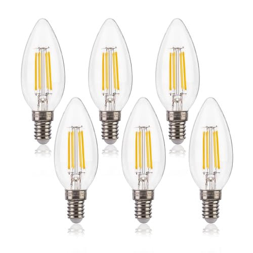 FLSNT E14 LED izzó 5,5W 6 darabos, meleg fehér