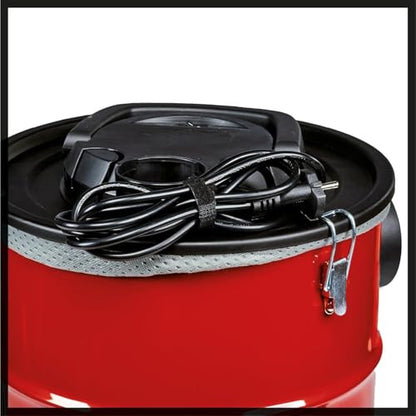Einhell TC-AV 1718 D hamuporszívó fekete/piros