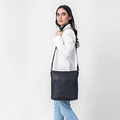 LEABAGS Milano válltáska női, bőr, vintage