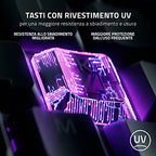 Razer Ornata V3 - lapos mecha-membrán billentyűzet Razer Chroma RGB olasz kiosztás