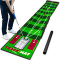 SAPLIZE Golf Putting Mat, Bundle A pályakövetés, több edzésmód vagy Bundle B két