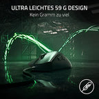 Razer DeathAdder V3 - ergonomikus egér 59 g, 30K érzékelő, Gen-3 optikai kapcsolók