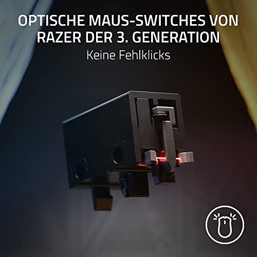 Razer DeathAdder V3 - ergonomikus egér 59 g, 30K érzékelő, Gen-3 optikai kapcsolók