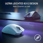 Razer DeathAdder V3 Pro - könnyű vezeték nélküli ergonomikus e-sport egér 63g könnyű