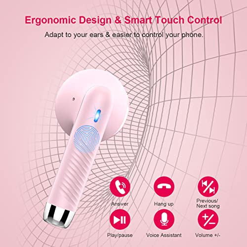 Ecouteur Bluetooth 5.3 vezeték nélküli fülhallgató ANC zajcsökkentéssel, sztereó