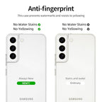 NEW'C tok Samsung Galaxy S22 5G átlátszó szilikon puha TPU gél és 2 darabos üveg