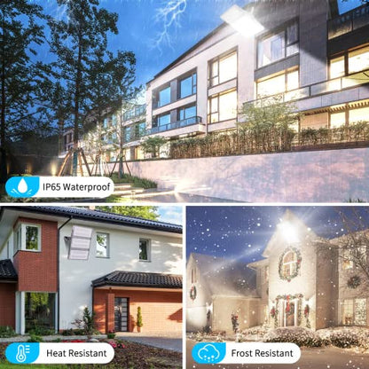 Viugreum Upgrade 300W LED reflektor 24000LM, IP65, 6500K, hidegfehér, 50cm kábel