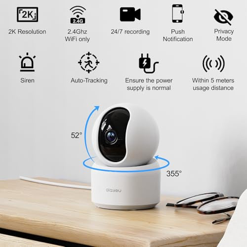 GALAYOU G2 2K WiFi beltéri kamera 2 darabos