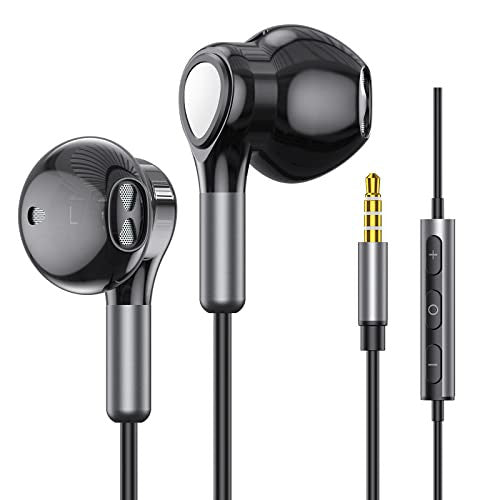 Samsung, LG, Xiaomi, Huawei stb. 3,5 mm-es fülhallgató mikrofonnal, sport
