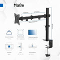 GRIFEMA GB2001-1 monitor kar 13"-32" képernyőhöz fekete/fehér