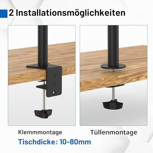 GRIFEMA GB2001-1 monitor kar 13"-32" képernyőhöz fekete/fehér
