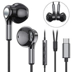 Samsung Galaxy S24 S23 Ultra S22 S21 FE S20 A55 A54 USB C fülhallgató mikrofonnal