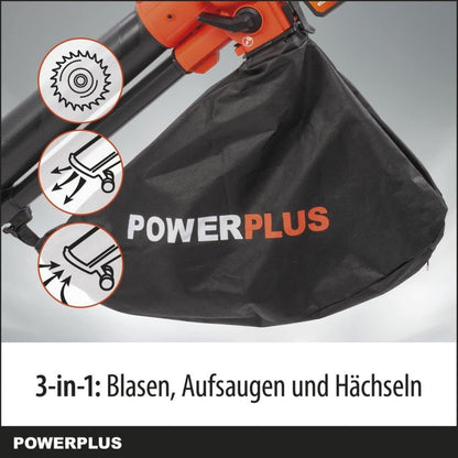 Powerplus Dual Power 3 az 1-ben lombfúvó POWDPG75270-40 V, 210 km/h