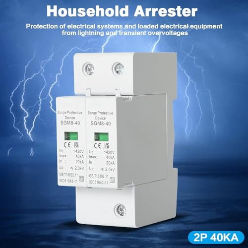 DEWIN 220V 2P 40KA túlfeszültségvédő 1 darabos