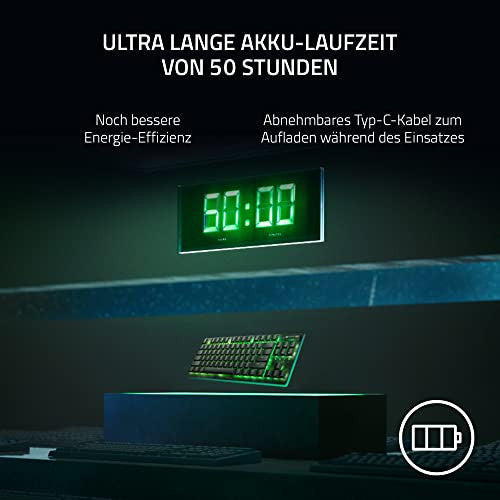 Razer DeathStalker V2 Pro Tenkeyless piros kapcsoló - vezeték nélküli optikai