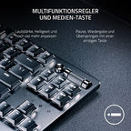 Razer DeathStalker V2 Pro Tenkeyless piros kapcsoló - vezeték nélküli optikai