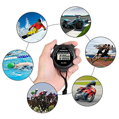 Vicloon sport stopperóra, digitális stopperóra nagy kijelzővel, sport stopperóra