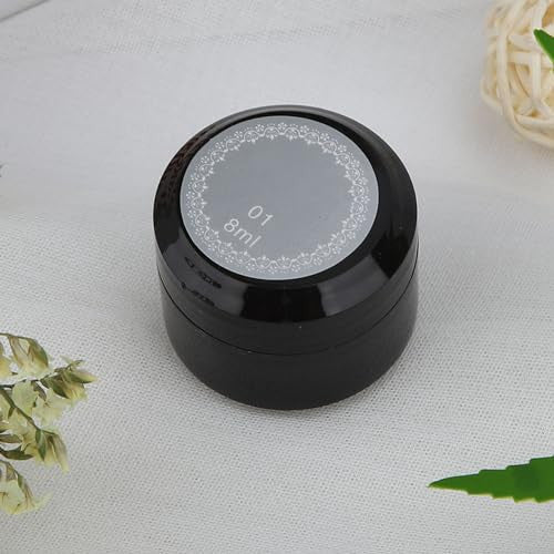 Hacaus 8 ml-es fémes körömlakk ezüst 01