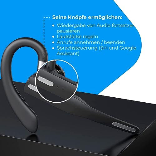 NK vezeték nélküli Bluetooth 5.0 fejhallgató mikrofon, tiszta hangrögzítés, 100 mAh