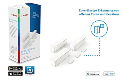 Bosch Smart Home ajtó/ablak érzékelő II okos szenzor, energiahatékony fűtés