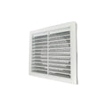 GEFONG műanyag falrács 150mm rovarhálóval fehér, 1 darabos