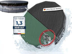 Planenfux® medence téli takaró ? 320-366 cm 2 az 1-ben, 200 g/m? PE, klór- és
