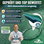 Planenfux® medence téli takaró ? 320-366 cm 2 az 1-ben, 200 g/m? PE, klór- és