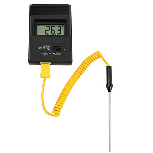 Iegefirm TM-902C hőmérsékletmérő -50°C - 750°C digitális K típusú hőmérő érzékelő +