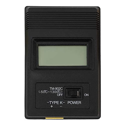 Iegefirm TM-902C hőmérsékletmérő -50°C - 750°C digitális K típusú hőmérő érzékelő +