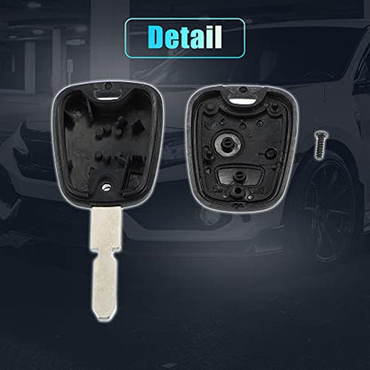 X AUTOHAUX CE0165 autókulcs burkolat 2 gombos Peugeot 307