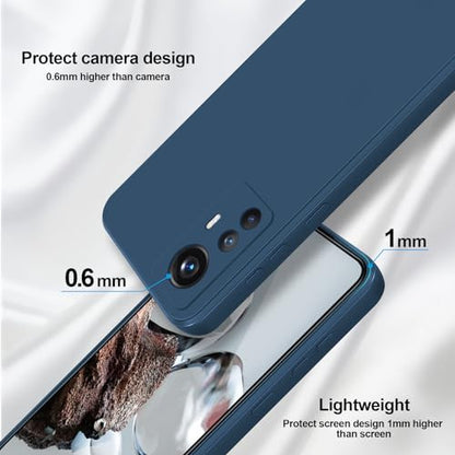 GiiYoon tok Xiaomi 12T-hez, kiváló minőségű folyékony szilikon, teljes körű védelem