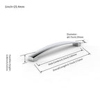 FURNIWARE 5 darabos bútorfogantyú 128 mm, króm