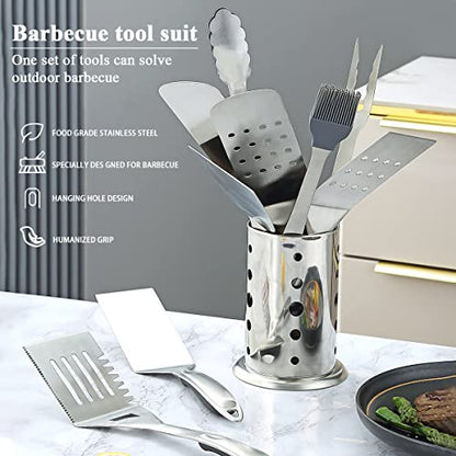 Berglander BBQ eszközkészlet 10 darabos ezüst