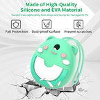 Oziral szilikon tok Pix Electronic Virtual Pet játékkonzolhoz, kézpánttal zöld