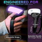 Auyuiiy kontroller markolat Meta Oculus Quest 2-hez hosszabbított markolat, egyszerű