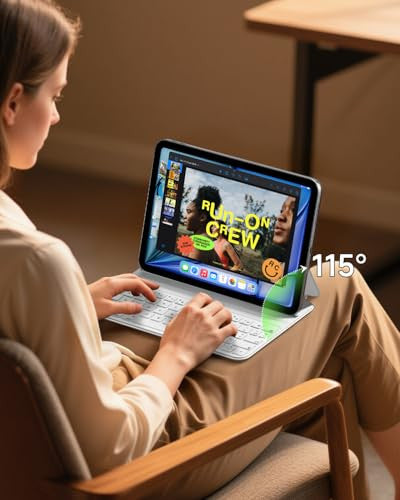 HOU iPad Air 5. gen 2022 billentyűzet, iPad Pro 11 hüvelykes billentyűzet