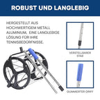 Effekt Manufaktur Tennis labdatartó 1 darabos, fekete kék fogantyúval