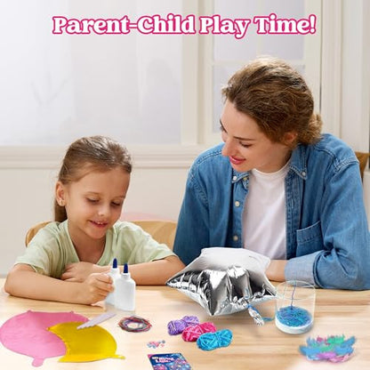 Klever Kits 3D zsinórművész készlet gyerekeknek DIY lámpás készlet, 30 színes LED