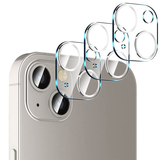 IOPYKKOA 3 darabos kamera lencsevédő iPhone 13/13 Mini-hez edzett üveg