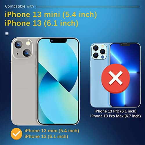 IOPYKKOA 3 darabos kamera lencsevédő iPhone 13/13 Mini-hez edzett üveg