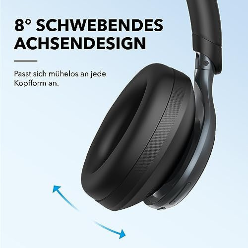 soundcore by Anker Space One vezeték nélküli fejhallgató adaptív aktív zajszűrés, 2x
