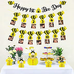 SUNSK Happy 1st Bee Day fotófüzér sárga