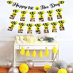 SUNSK Happy 1st Bee Day fotófüzér sárga