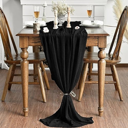Artoid Mode Boho fekete Halloween asztali futó 300 cm