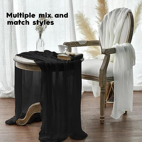 Artoid Mode Boho fekete Halloween asztali futó 300 cm