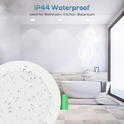 ALUSSO LIGHTING LED süllyesztett lámpa, 230 V, 7 W, dimmelhető, 68 mm, IP44
