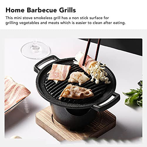 Smokeless BBQ grill, füstmentes beltéri grill, BBQ grill, kis grill egy személyre