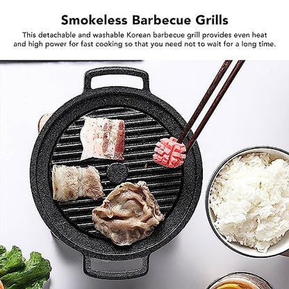 Smokeless BBQ grill, füstmentes beltéri grill, BBQ grill, kis grill egy személyre